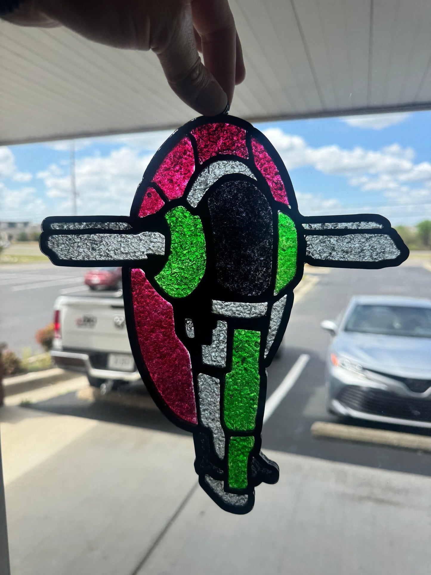 RESIN FAUX STAINED GLASS & SUN CATCHERS
