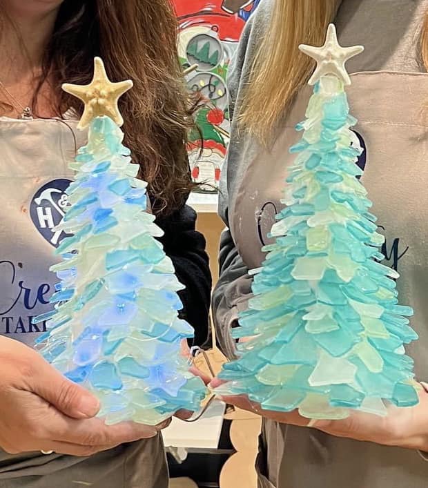 SEA GLASS TREES
