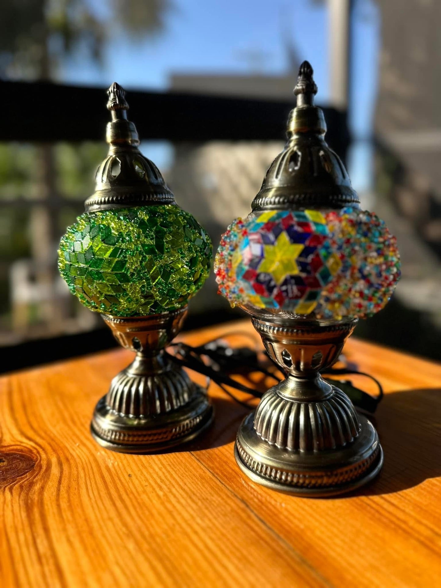 NOVELTY MOSAIC LAMPS