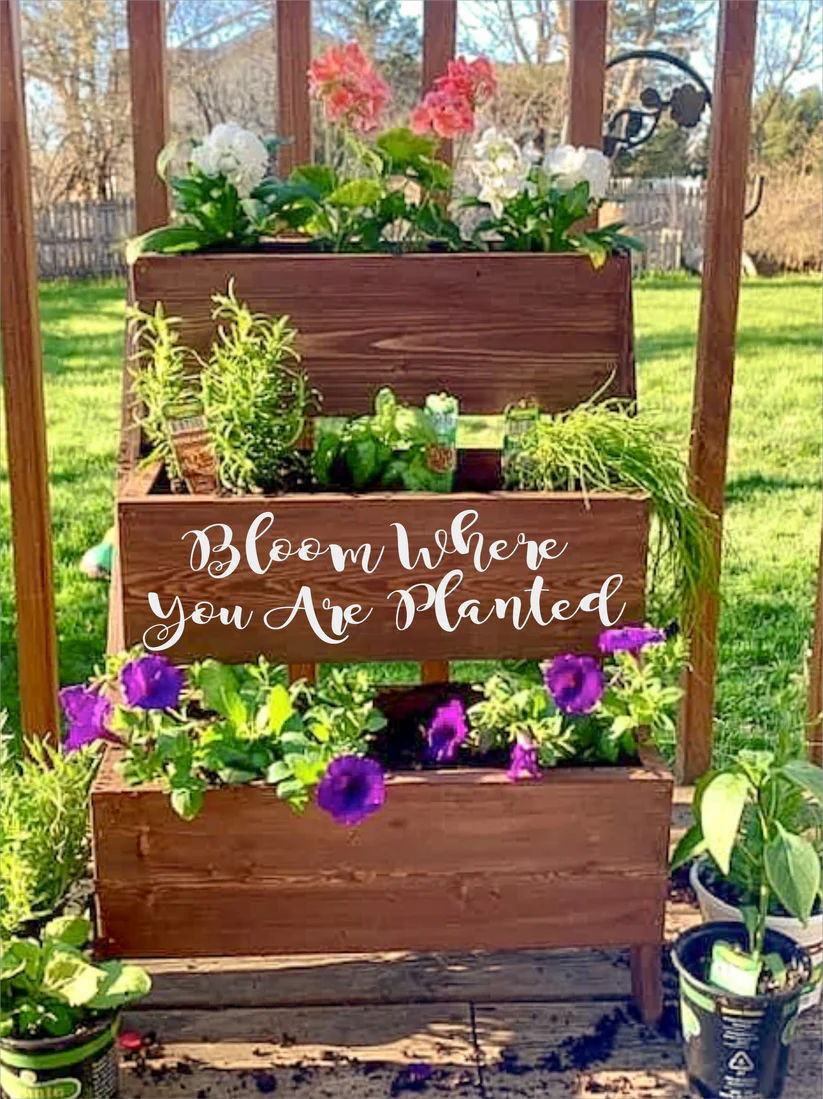 EVERYDAY THREE-TIERED PLANTERS