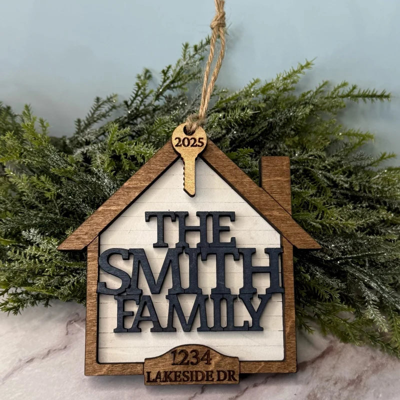 30 DAYS OF ORNAMENT - PERSONALIZED 3D NEW HOME ORNAMENT