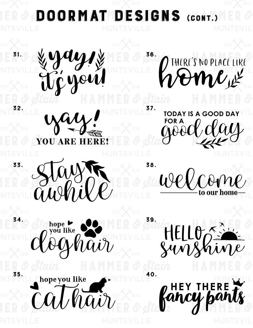 EVERYDAY DOORMAT (18" x 30")