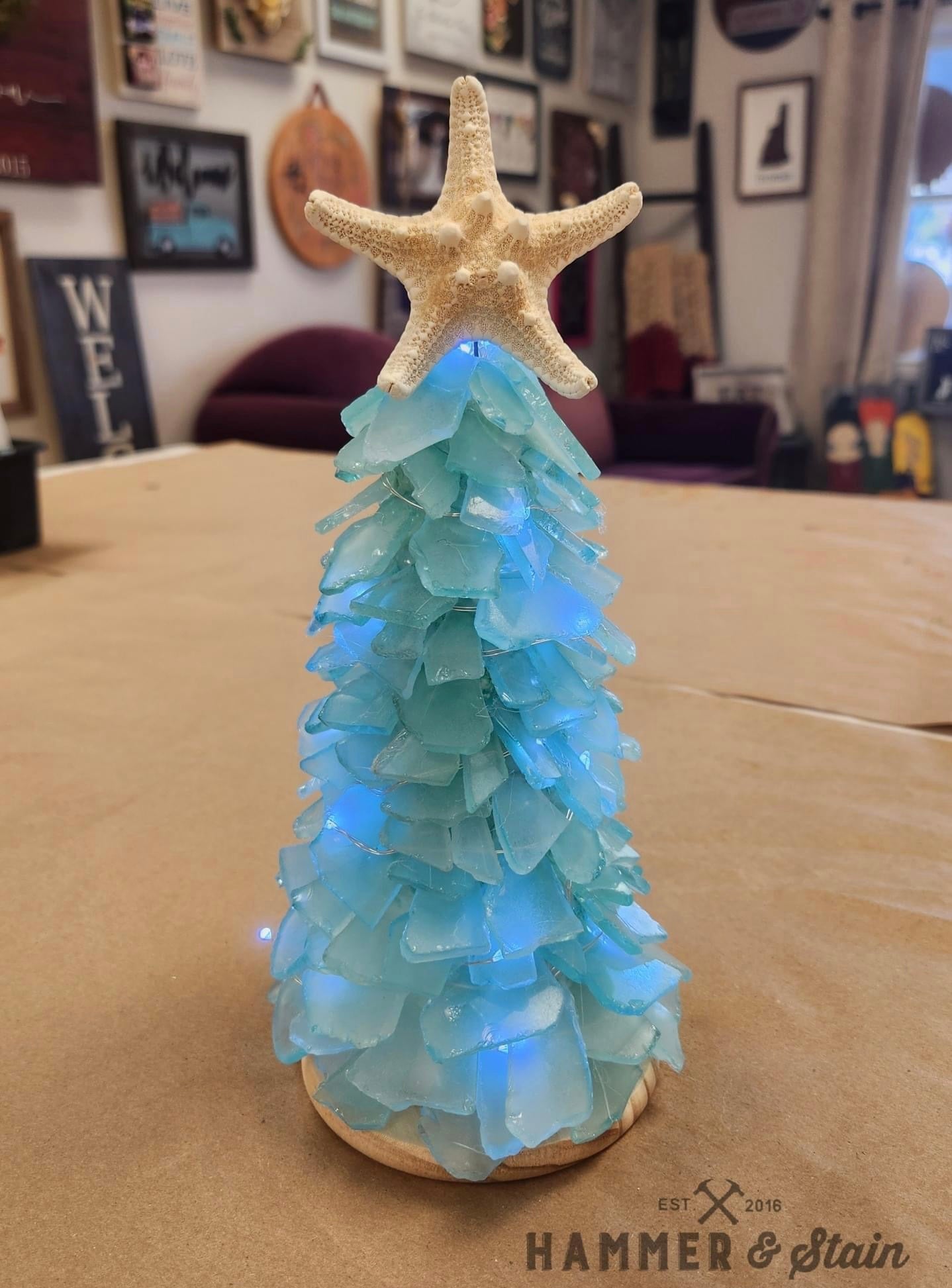 12/09/23 SEA GLASS CHRISTMAS TREE 6:00PM