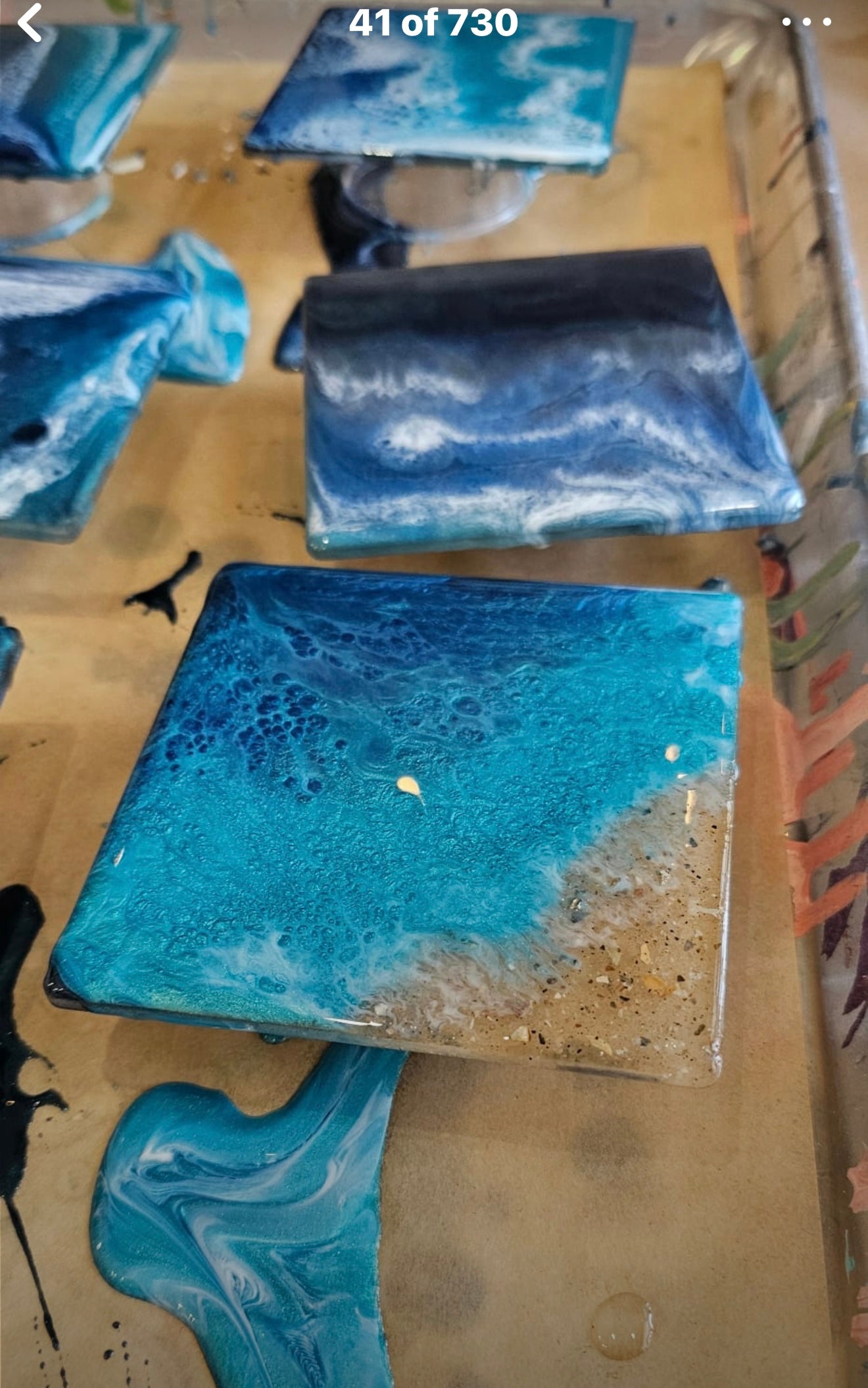 RESIN COASTERS