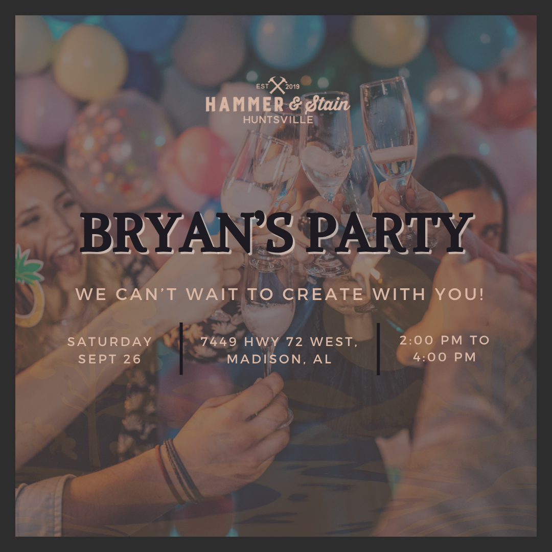09/26/26 BRYAN'S PARTY 2:00 PM