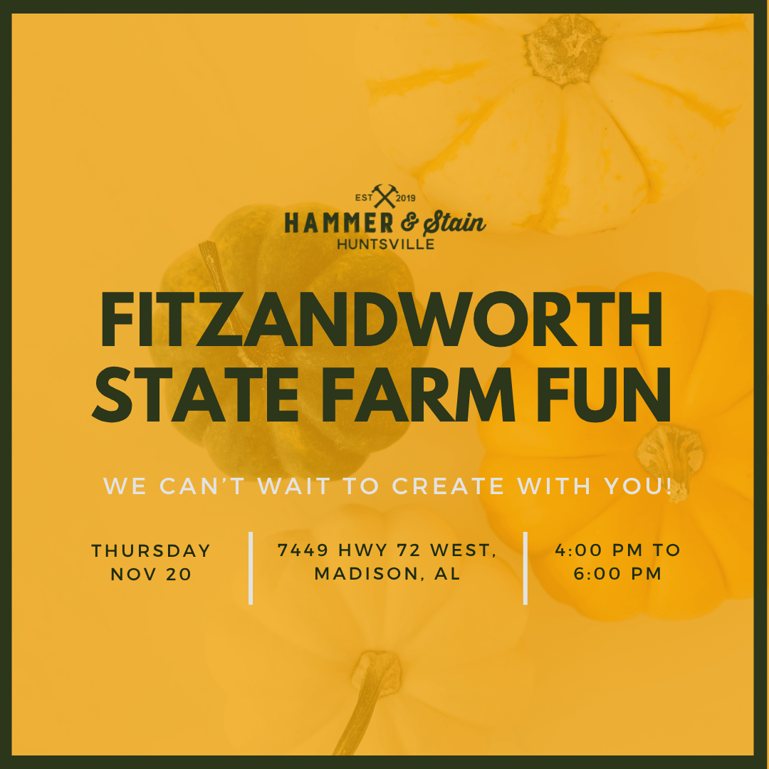 11/20/25 FITZSANDWORTH STATE FARM FUN 4:00 PM