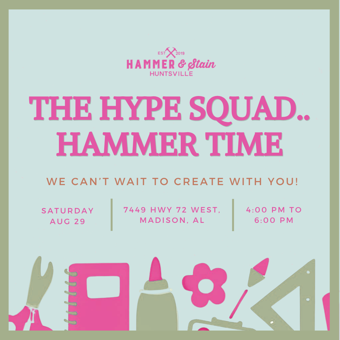08/29/26 THE HYPE SQUAD.. HAMMER TIME 4:00 PM