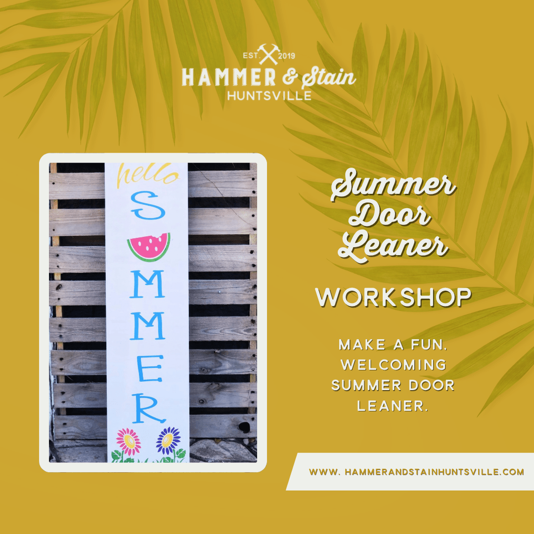 SUMMER DOOR LEANER (11x48")