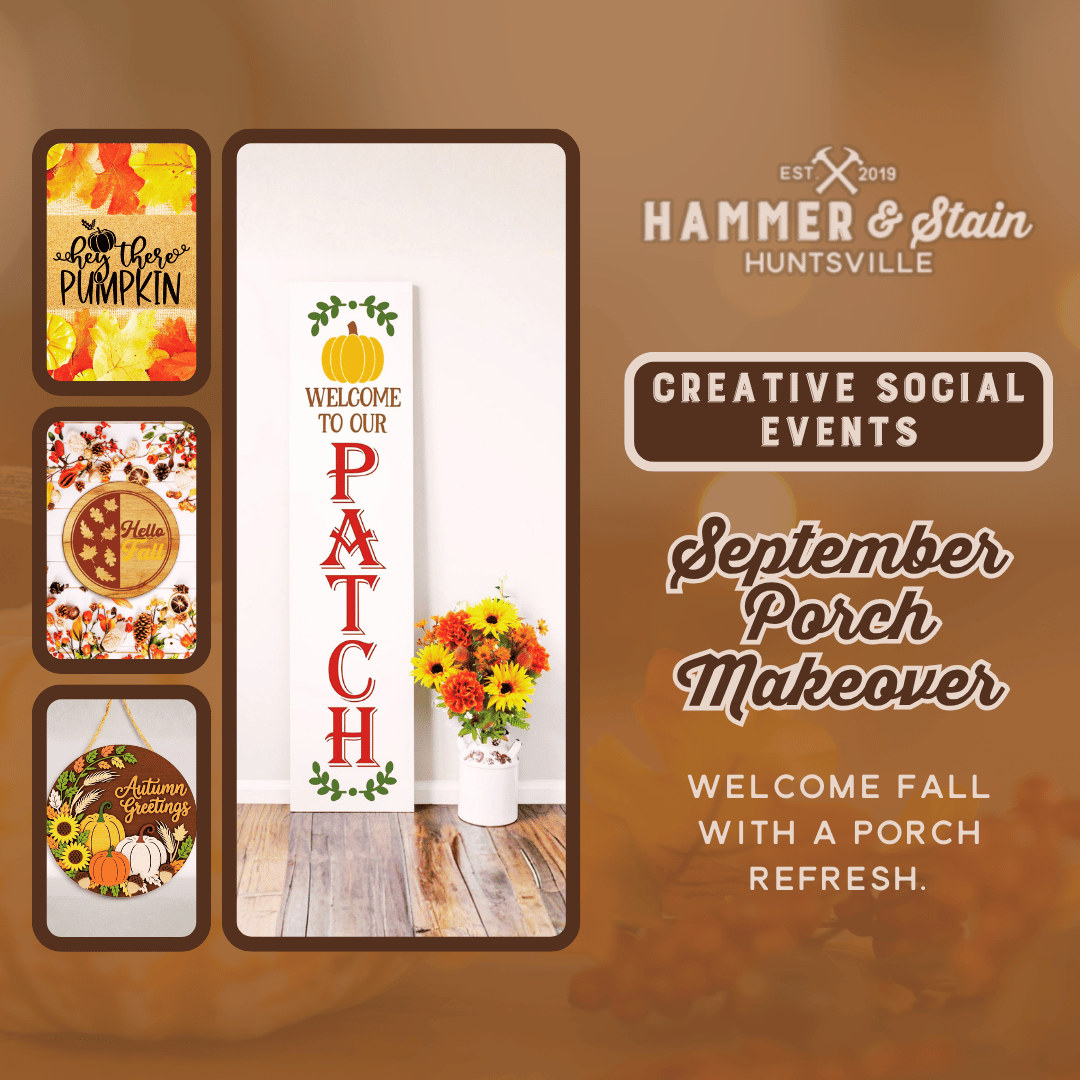 09/19/26 SATURDAY-Porch Makeover 6:00pm