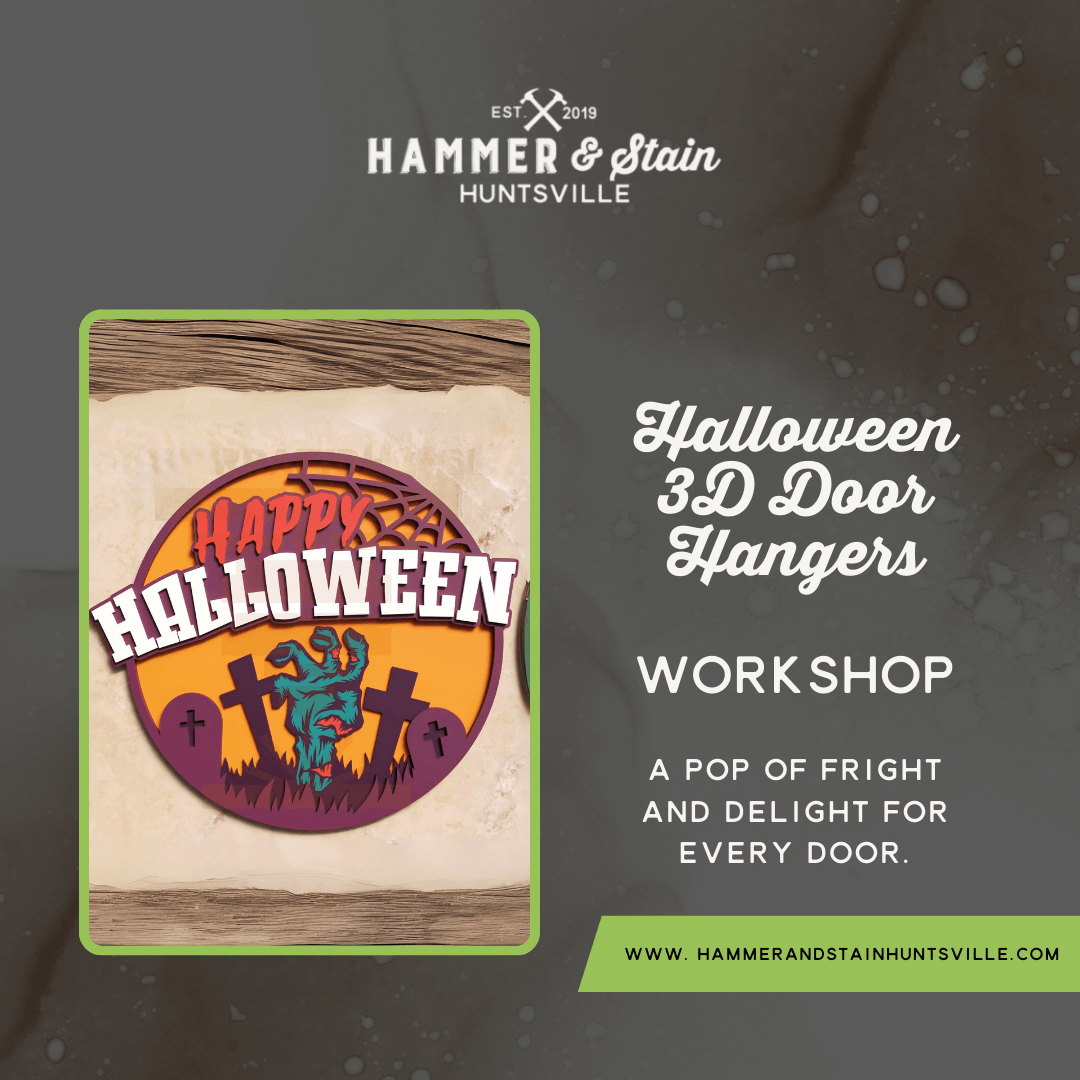 HALLOWEEN 3D DOOR HANGERS