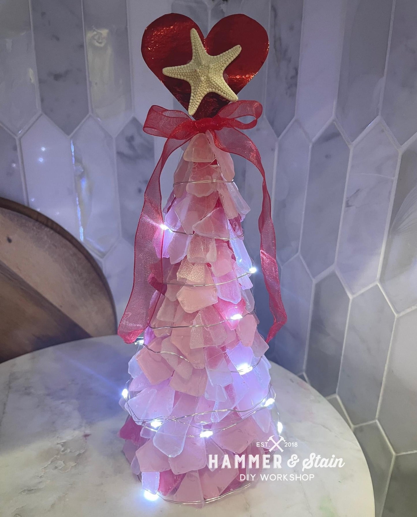 HAMMER AT HOME KITS - SEA GLASS TREES
