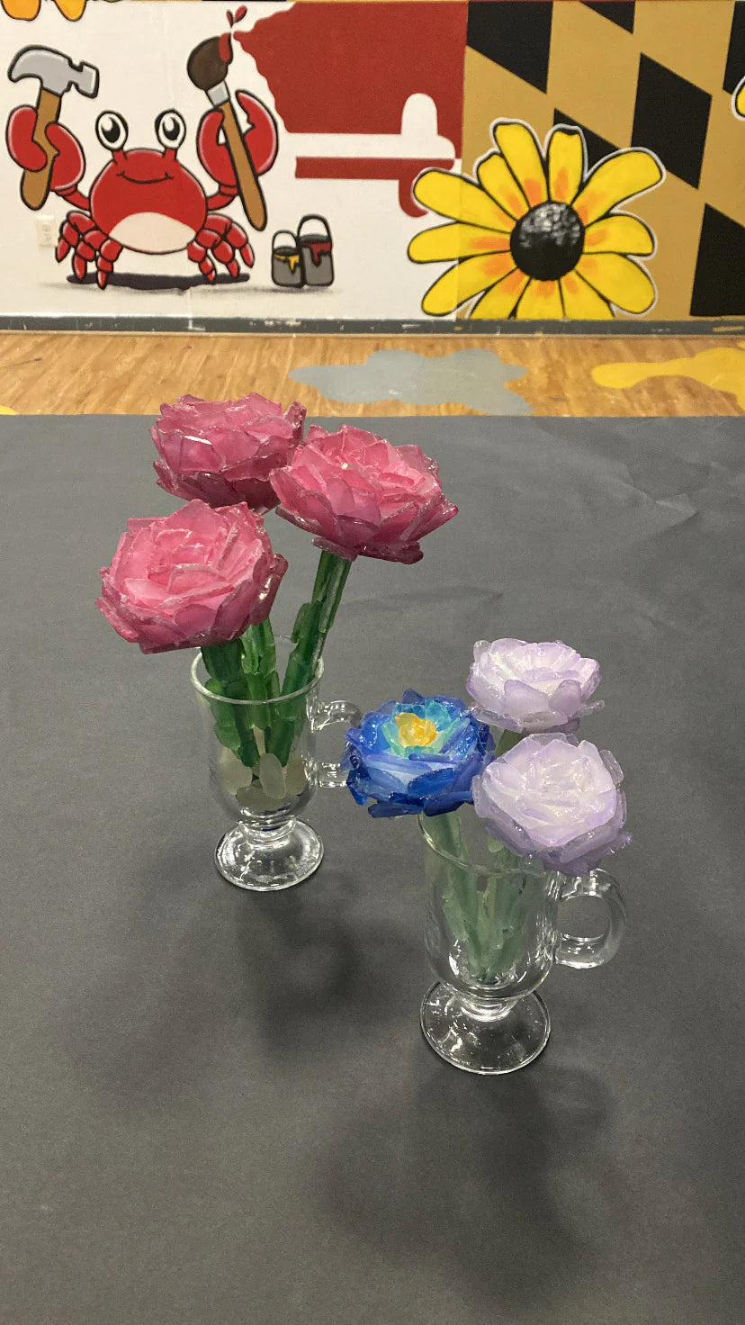 HAMMER AT HOME KITS - SEA GLASS FLOWERS