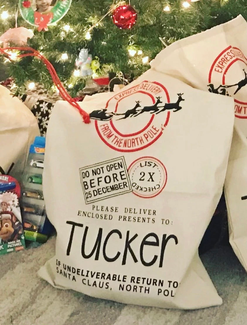 SANTA TOTE BAG