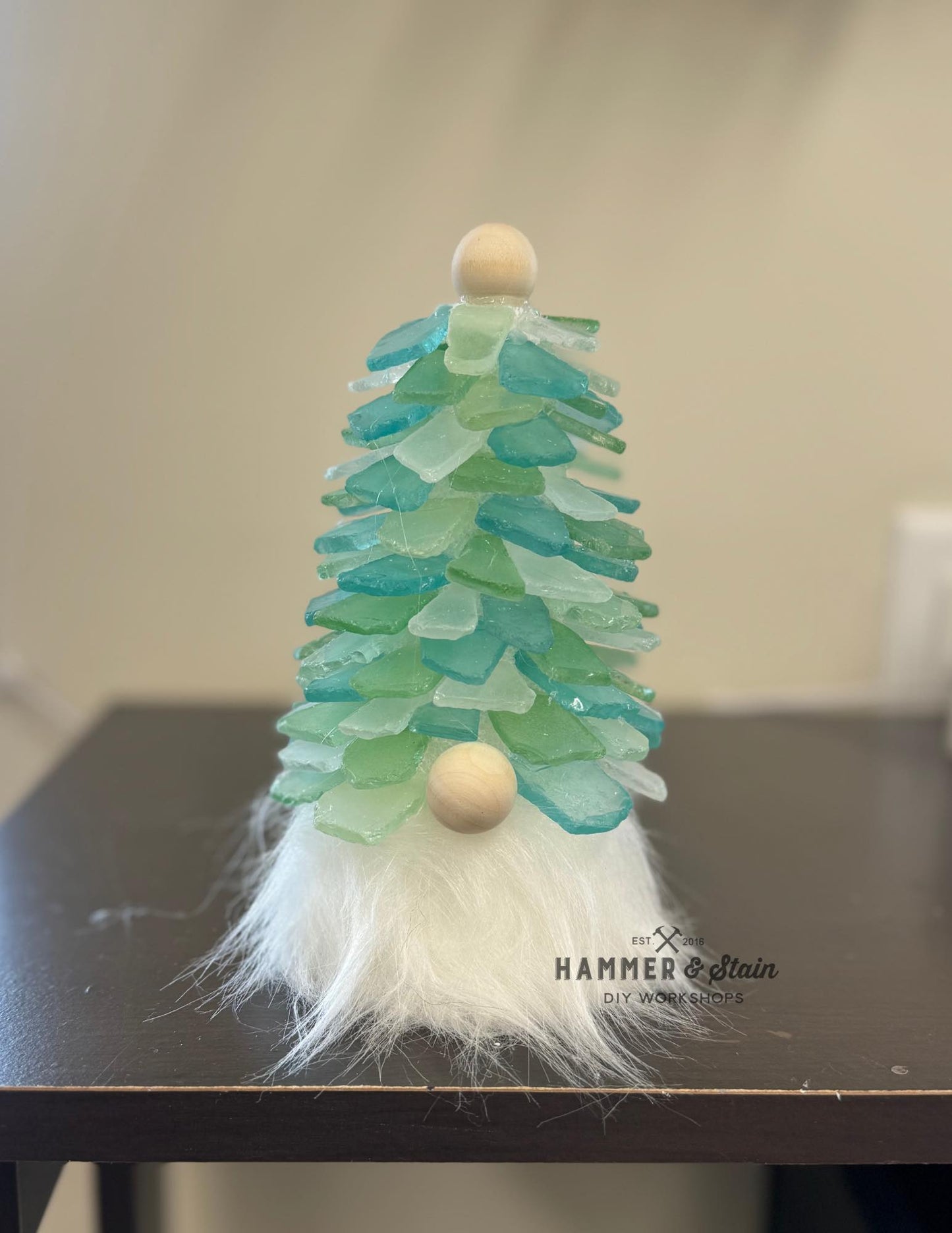 HAMMER AT HOME KITS - SEA GLASS GNOME TREES