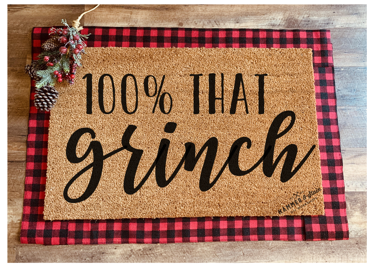 HOLIDAY DOORMAT (18" x 30")