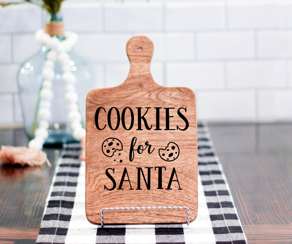 HOLIDAY DECORATIVE CUTTING BOARDS (14X9")