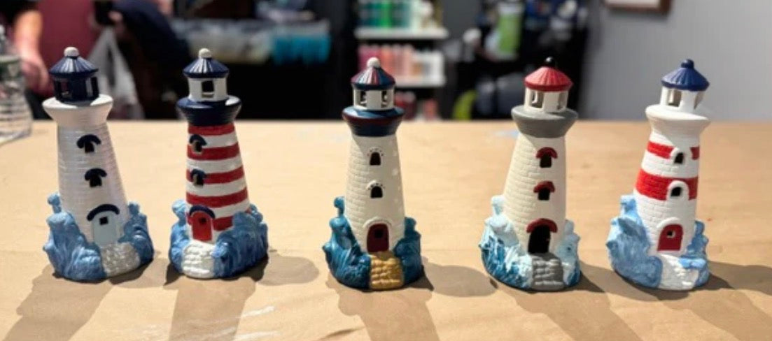 07/16/26 THURSDAY-Ceramic Lighthouse Lamp 6:30pm