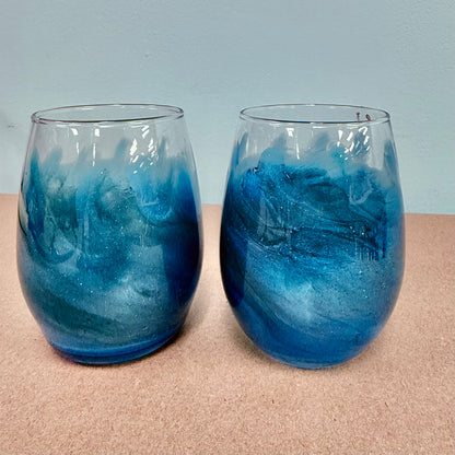 RESIN TUMBLERS & WINE GLASSES