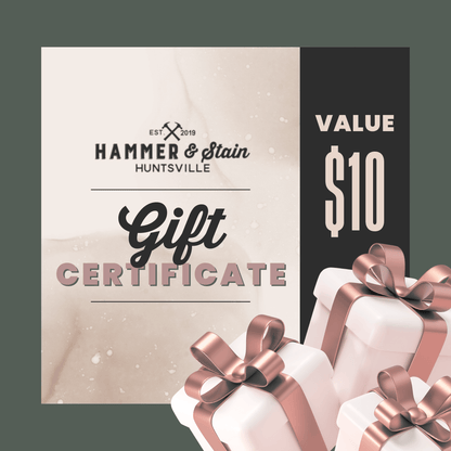 HAMMER AND STAIN GIFT CARD