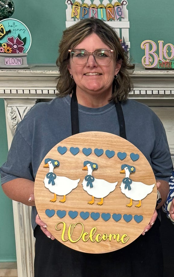 SPRING 3D DOOR HANGERS (16")