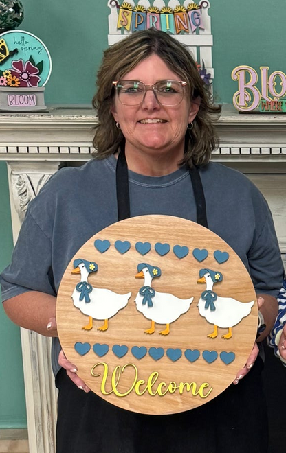 SPRING 3D DOOR HANGERS (16")