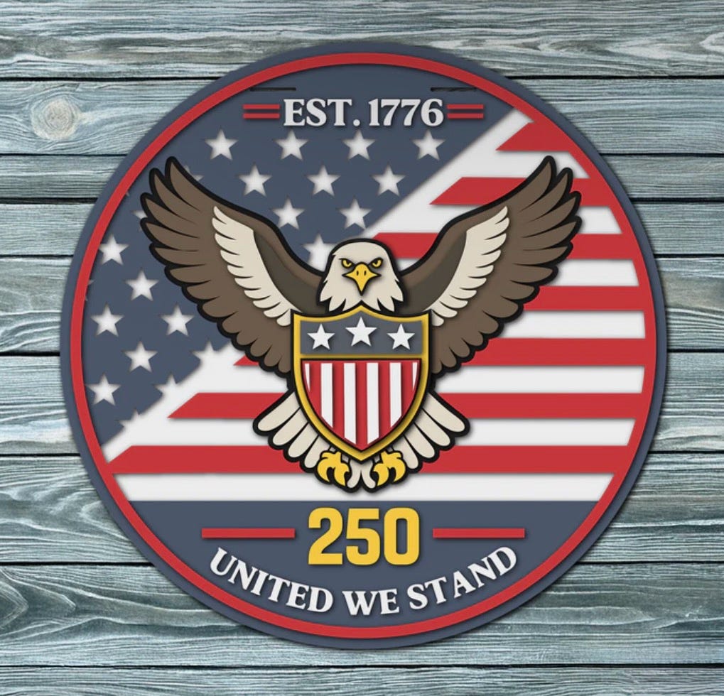 PATRIOTIC 3D DOOR HANGERS (16")