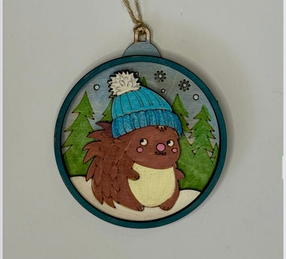 HAMMER AT HOME KITS - HOLIDAY WOODLAND ORNAMENT KIT