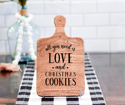 HOLIDAY DECORATIVE CUTTING BOARDS (14X9")