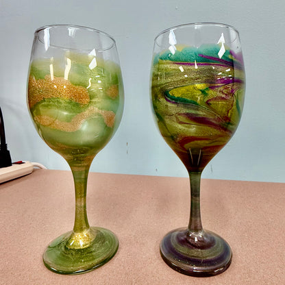 RESIN TUMBLERS & WINE GLASSES