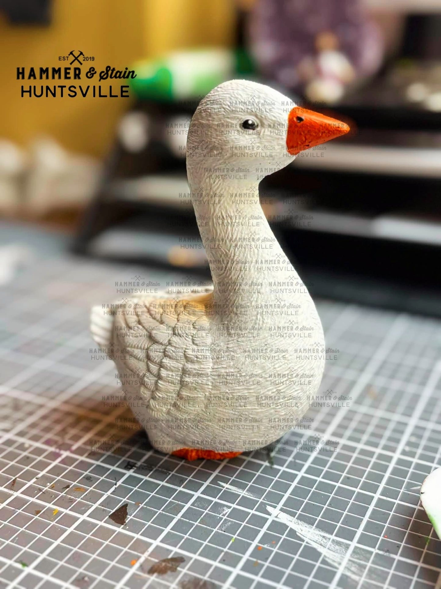 PAINT YOUR OWN MINI DESK GOOSE