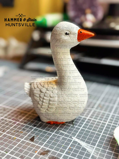 PAINT YOUR OWN MINI DESK GOOSE