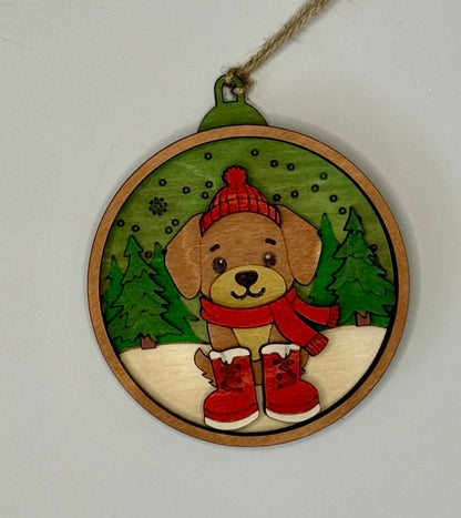 HAMMER AT HOME KITS - HOLIDAY WOODLAND ORNAMENT KIT