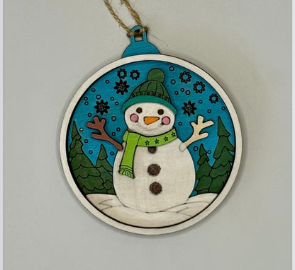 HAMMER AT HOME KITS - HOLIDAY WOODLAND ORNAMENT KIT