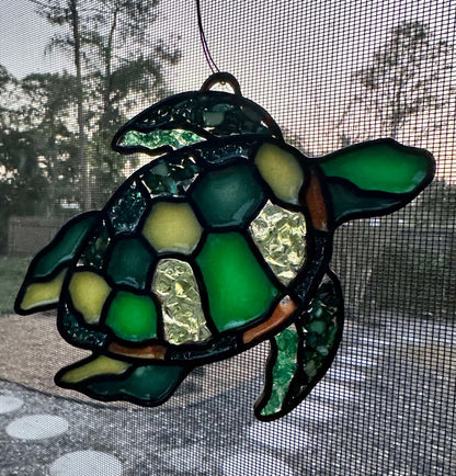 RESIN FAUX STAINED GLASS