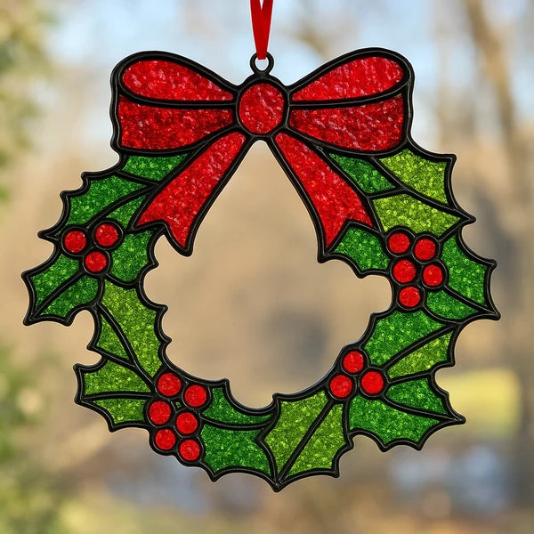 HOLIDAY RESIN SUN CATCHERS