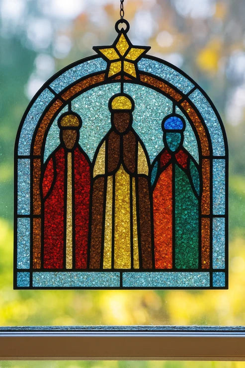 HOLIDAY RESIN SUN CATCHERS