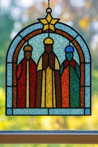 HOLIDAY RESIN SUN CATCHERS