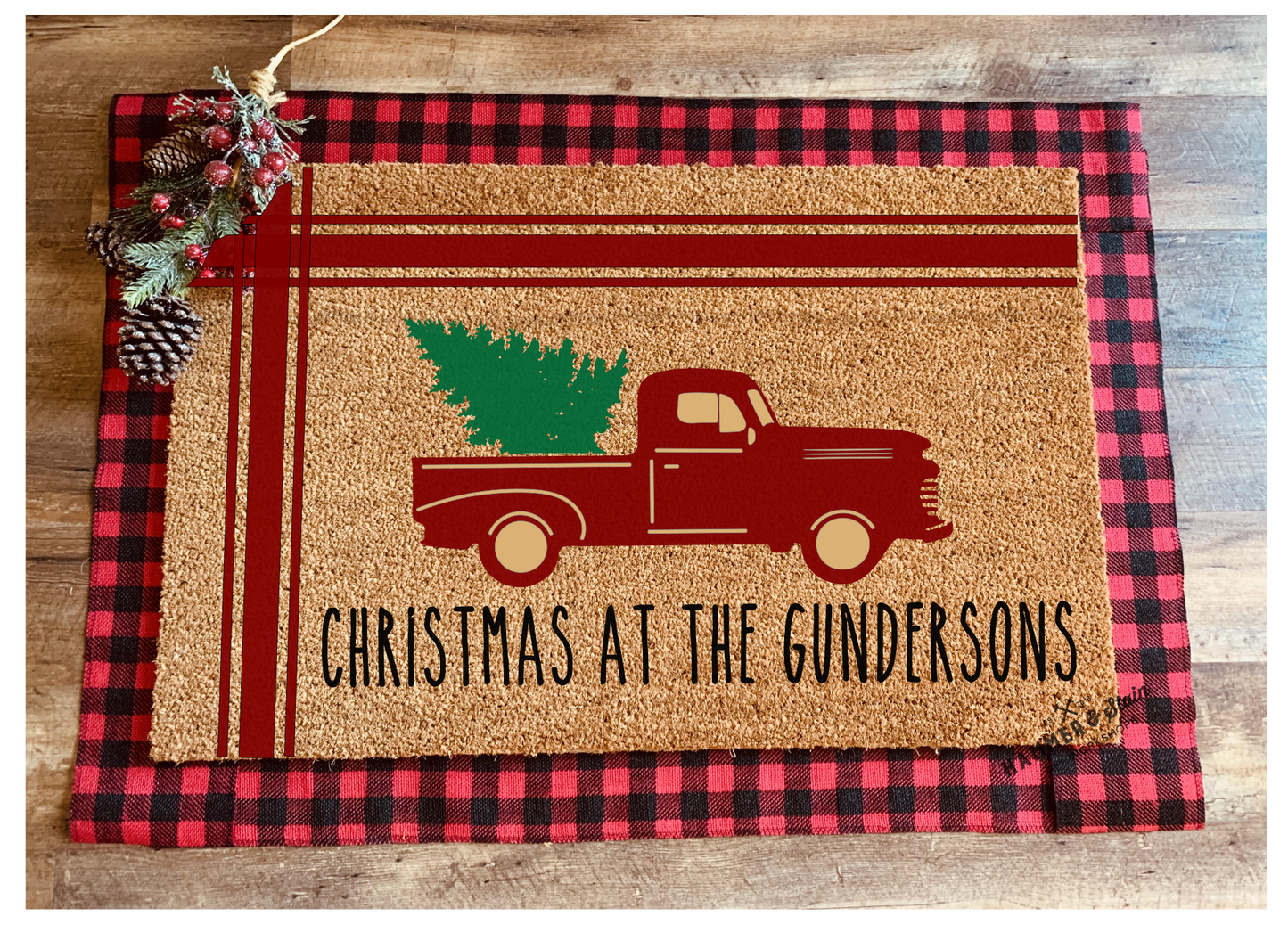 HOLIDAY DOORMAT (18" x 30")