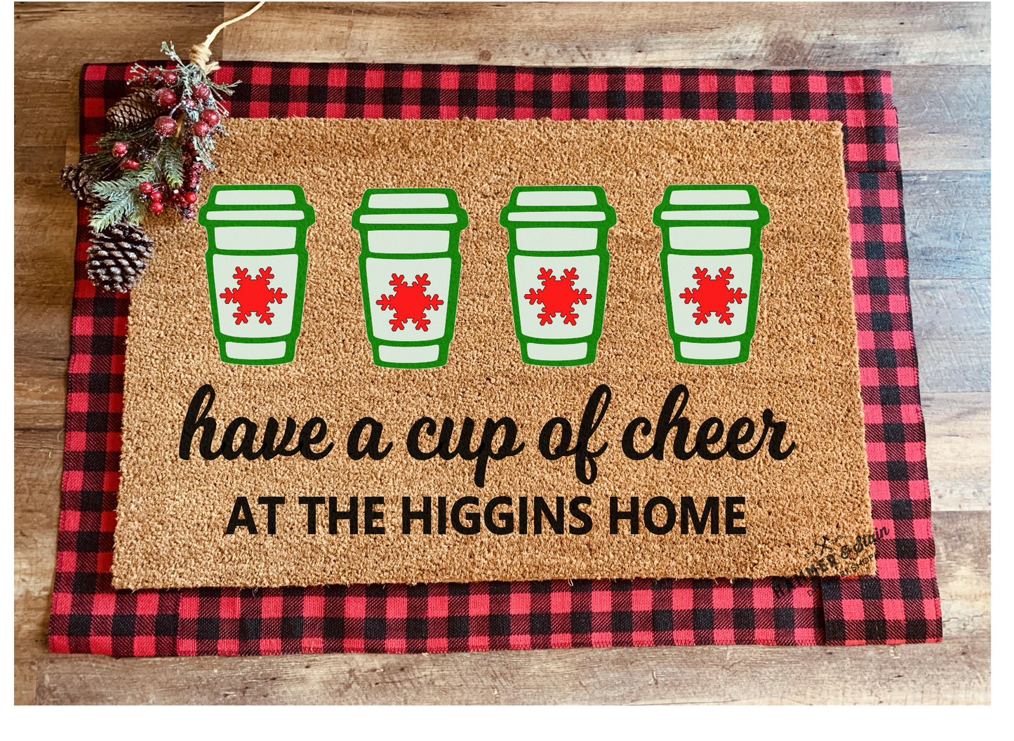 HOLIDAY DOORMAT (18" x 30")