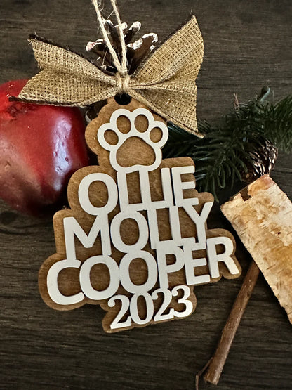 30 DAYS OF ORNAMENT - PERSONALIZED TREE ORNAMENT