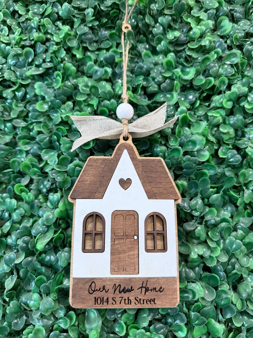 30 DAYS OF ORNAMENT - PERSONALIZED BRAND NEW HOME ORNAMENT