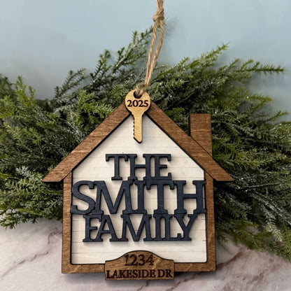 30 DAYS OF ORNAMENT - PERSONALIZED 3D NEW HOME ORNAMENT