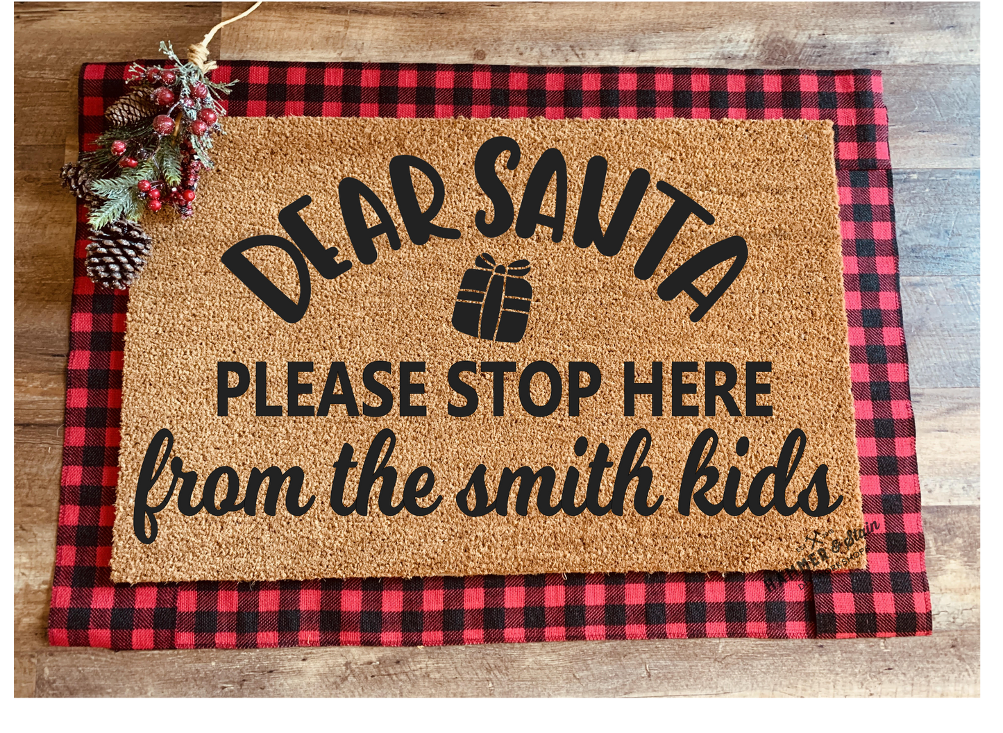 HOLIDAY DOORMAT (18" x 30")