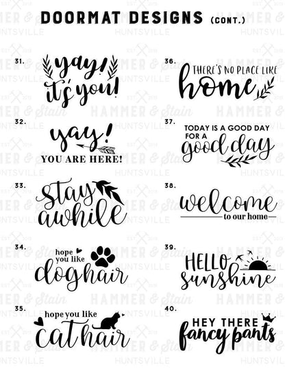 EVERYDAY DOORMAT (18" x 30")