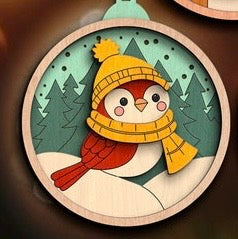 HAMMER AT HOME KITS - HOLIDAY WOODLAND ORNAMENT KIT