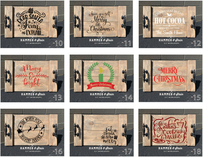 HOLIDAY FARMHOUSE TRAYS (24x14.5")