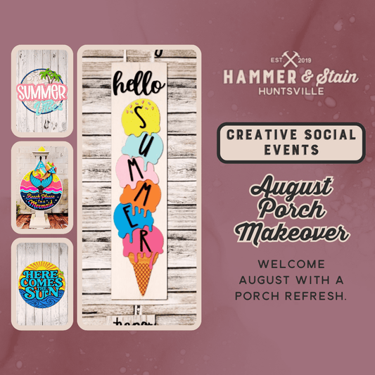08/15/26 SATURDAY-Porch Makeover 6:00pm