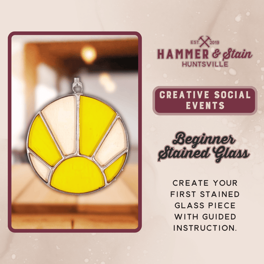 04/25/26-Saturday Beginner Stained Glass 6:00pm