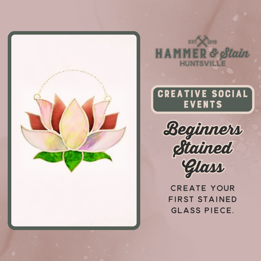 08/22/26 SATURDAY-Beginner Stained Glass 12:00pm