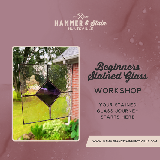 09/13/25 BEGINNER STAINED GLASS 6:00pm